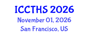 International Conference on Counter Terrorism and Human Security (ICCTHS) November 01, 2026 - San Francisco, United States International Conference on Counter Terrorism and Human Security (ICCTHS) November 01, 2026 - San Francisco, United States