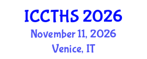 International Conference on Counter Terrorism and Human Security (ICCTHS) November 11, 2026 - Venice, Italy International Conference on Counter Terrorism and Human Security (ICCTHS) November 11, 2026 - Venice, Italy