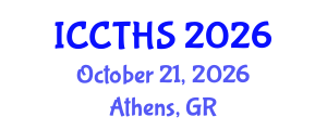 International Conference on Counter Terrorism and Human Security (ICCTHS) October 21, 2026 - Athens, Greece International Conference on Counter Terrorism and Human Security (ICCTHS) October 21, 2026 - Athens, Greece