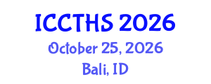 International Conference on Counter Terrorism and Human Security (ICCTHS) October 25, 2026 - Bali, Indonesia International Conference on Counter Terrorism and Human Security (ICCTHS) October 25, 2026 - Bali, Indonesia