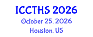 International Conference on Counter Terrorism and Human Security (ICCTHS) October 25, 2026 - Houston, United States International Conference on Counter Terrorism and Human Security (ICCTHS) October 25, 2026 - Houston, United States