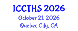 International Conference on Counter Terrorism and Human Security (ICCTHS) October 21, 2026 - Quebec City, Canada International Conference on Counter Terrorism and Human Security (ICCTHS) October 21, 2026 - Quebec City, Canada