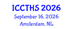 International Conference on Counter Terrorism and Human Security (ICCTHS) September 16, 2026 - Amsterdam, Netherlands International Conference on Counter Terrorism and Human Security (ICCTHS) September 16, 2026 - Amsterdam, Netherlands