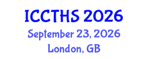 International Conference on Counter Terrorism and Human Security (ICCTHS) September 23, 2026 - London, United Kingdom International Conference on Counter Terrorism and Human Security (ICCTHS) September 23, 2026 - London, United Kingdom