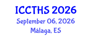 International Conference on Counter Terrorism and Human Security (ICCTHS) September 06, 2026 - Málaga, Spain International Conference on Counter Terrorism and Human Security (ICCTHS) September 06, 2026 - Málaga, Spain