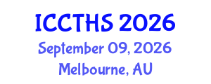 International Conference on Counter Terrorism and Human Security (ICCTHS) September 09, 2026 - Melbourne, Australia International Conference on Counter Terrorism and Human Security (ICCTHS) September 09, 2026 - Melbourne, Australia