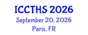 International Conference on Counter Terrorism and Human Security (ICCTHS) September 20, 2026 - Paris, France International Conference on Counter Terrorism and Human Security (ICCTHS) September 20, 2026 - Paris, France