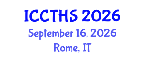 International Conference on Counter Terrorism and Human Security (ICCTHS) September 16, 2026 - Rome, Italy International Conference on Counter Terrorism and Human Security (ICCTHS) September 16, 2026 - Rome, Italy