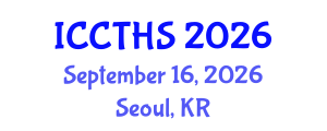 International Conference on Counter Terrorism and Human Security (ICCTHS) September 16, 2026 - Seoul, Republic of Korea International Conference on Counter Terrorism and Human Security (ICCTHS) September 16, 2026 - Seoul, Republic of Korea