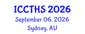 International Conference on Counter Terrorism and Human Security (ICCTHS) September 06, 2026 - Sydney, Australia