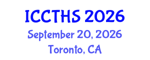 International Conference on Counter Terrorism and Human Security (ICCTHS) September 20, 2026 - Toronto, Canada International Conference on Counter Terrorism and Human Security (ICCTHS) September 20, 2026 - Toronto, Canada