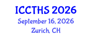 International Conference on Counter Terrorism and Human Security (ICCTHS) September 16, 2026 - Zurich, Switzerland International Conference on Counter Terrorism and Human Security (ICCTHS) September 16, 2026 - Zurich, Switzerland