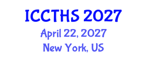 International Conference on Counter Terrorism and Human Security (ICCTHS) April 22, 2027 - New York, United States International Conference on Counter Terrorism and Human Security (ICCTHS) April 22, 2027 - New York, United States