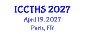 International Conference on Counter Terrorism and Human Security (ICCTHS) April 19, 2027 - Paris, France International Conference on Counter Terrorism and Human Security (ICCTHS) April 19, 2027 - Paris, France