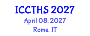 International Conference on Counter Terrorism and Human Security (ICCTHS) April 08, 2027 - Rome, Italy International Conference on Counter Terrorism and Human Security (ICCTHS) April 08, 2027 - Rome, Italy