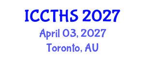 International Conference on Counter Terrorism and Human Security (ICCTHS) April 03, 2027 - Toronto, Australia International Conference on Counter Terrorism and Human Security (ICCTHS) April 03, 2027 - Toronto, Australia