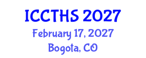 International Conference on Counter Terrorism and Human Security (ICCTHS) February 17, 2027 - Bogota, Colombia International Conference on Counter Terrorism and Human Security (ICCTHS) February 17, 2027 - Bogota, Colombia