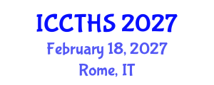 International Conference on Counter Terrorism and Human Security (ICCTHS) February 18, 2027 - Rome, Italy International Conference on Counter Terrorism and Human Security (ICCTHS) February 18, 2027 - Rome, Italy