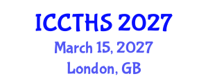 International Conference on Counter Terrorism and Human Security (ICCTHS) March 15, 2027 - London, United Kingdom