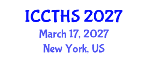 International Conference on Counter Terrorism and Human Security (ICCTHS) March 17, 2027 - New York, United States International Conference on Counter Terrorism and Human Security (ICCTHS) March 17, 2027 - New York, United States