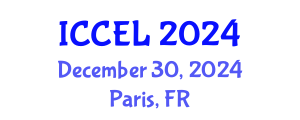 International Conference on Creative Education and Learning (ICCEL) December 30, 2024 - Paris, France
