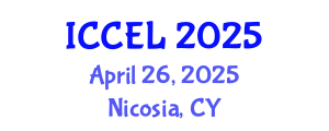 International Conference on Creative Education and Learning (ICCEL) April 26, 2025 - Nicosia, Cyprus