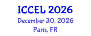 International Conference on Creative Education and Learning (ICCEL) December 30, 2026 - Paris, France