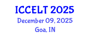 International Conference on Creative Education, Learning and Teaching (ICCELT) December 09, 2025 - Goa, India