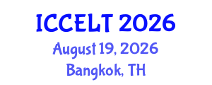 International Conference on Creative Education, Learning and Teaching (ICCELT) August 19, 2026 - Bangkok, Thailand