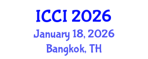 International Conference on Creative Industry (ICCI) January 18, 2026 - Bangkok, Thailand