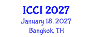 International Conference on Creative Industry (ICCI) January 18, 2027 - Bangkok, Thailand International Conference on Creative Industry (ICCI) January 18, 2027 - Bangkok, Thailand