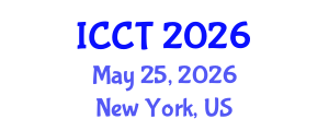 International Conference on Creativity and Creative Thinking (ICCT) May 25, 2026 - New York, United States International Conference on Creativity and Creative Thinking (ICCT) May 25, 2026 - New York, United States