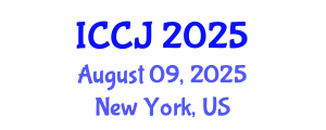 International Conference on Crime and Justice (ICCJ) August 09, 2025 - New York, United States