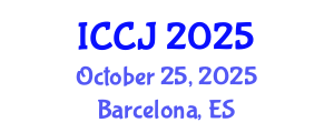 International Conference on Crime and Justice (ICCJ) October 25, 2025 - Barcelona, Spain