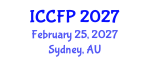 International Conference on Criminal Forensic Psychology (ICCFP) February 25, 2027 - Sydney, Australia International Conference on Criminal Forensic Psychology (ICCFP) February 25, 2027 - Sydney, Australia