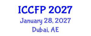 International Conference on Criminal Forensic Psychology (ICCFP) January 28, 2027 - Dubai, United Arab Emirates International Conference on Criminal Forensic Psychology (ICCFP) January 28, 2027 - Dubai, United Arab Emirates