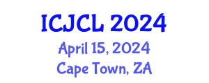 International Conference on Criminal Justice and Criminal Law (ICJCL) April 15, 2024 - Cape Town, South Africa