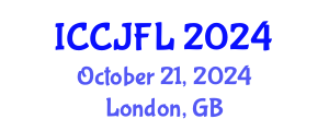 International Conference on Criminal Justice and Forensic Law (ICCJFL) October 21, 2024 - London, United Kingdom