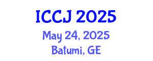 International Conference on Criminal Justice (ICCJ) May 24, 2025 - Batumi, Georgia