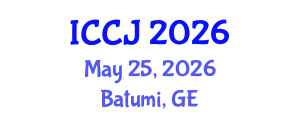 International Conference on Criminal Justice (ICCJ) May 25, 2026 - Batumi, Georgia International Conference on Criminal Justice (ICCJ) May 25, 2026 - Batumi, Georgia