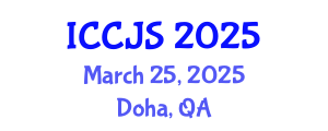 International Conference on Criminal Justice System (ICCJS) March 25, 2025 - Doha, Qatar