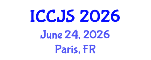 International Conference on Criminal Justice System (ICCJS) June 24, 2026 - Paris, France