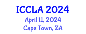 International Conference on Criminal Law Administration (ICCLA) April 11, 2024 - Cape Town, South Africa
