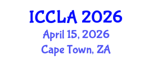 International Conference on Criminal Law Administration (ICCLA) April 15, 2026 - Cape Town, South Africa