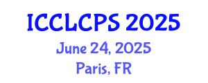 International Conference on Criminal Law, Criminology and Police Science (ICCLCPS) June 24, 2025 - Paris, France