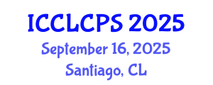 International Conference on Criminal Law, Criminology and Police Science (ICCLCPS) September 16, 2025 - Santiago, Chile