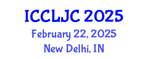 International Conference on Criminal Law, Justice and Crime (ICCLJC) February 22, 2025 - New Delhi, India
