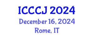 International Conference on Criminology and Criminal Justice (ICCCJ) December 13, 2024 - Rome, Italy