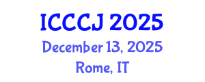 International Conference on Criminology and Criminal Justice (ICCCJ) December 13, 2025 - Rome, Italy