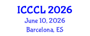 International Conference on Criminology and Criminal Law (ICCCL) June 10, 2026 - Barcelona, Spain